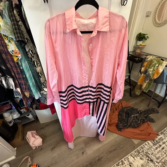 Short / Long Blouse - Picture 3 of 6